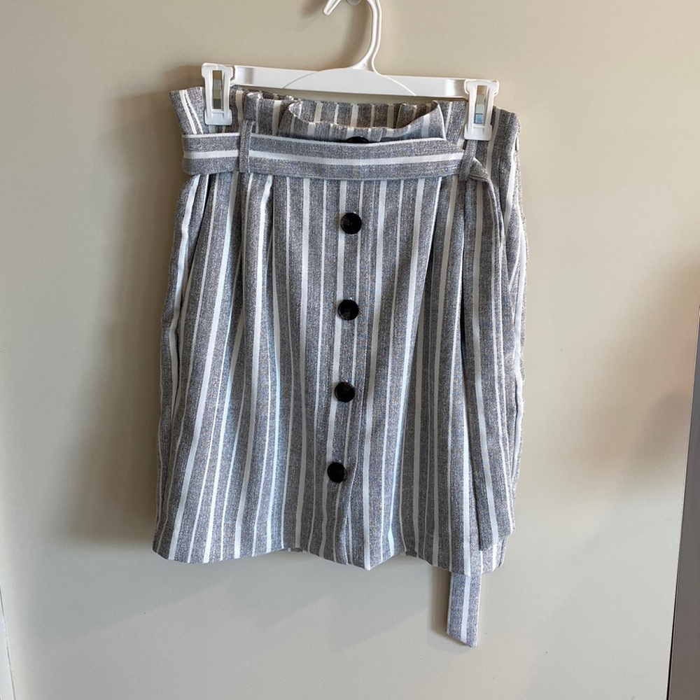 H&M Striped Skirt